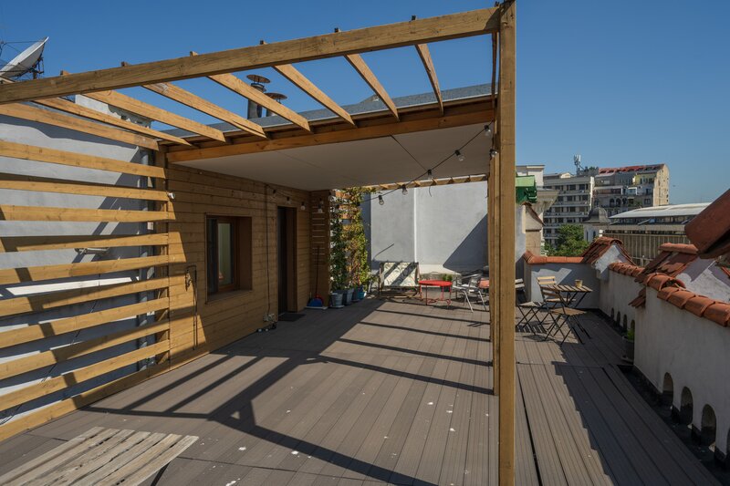 Academiei nr. 9, ultracentral, apartament spectaculos cu terasa de 87 mp.